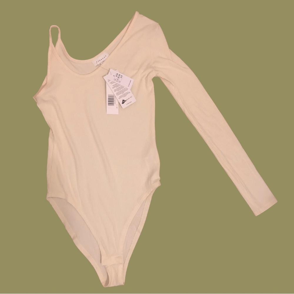 TopShop cold-shoulder bodysuit, size small